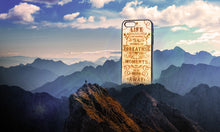 'The Meaning of Life" Wooden Phone Case for Various Models