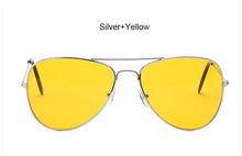 TSHING Yellow Aviation Sunglasses