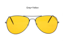 TSHING Yellow Aviation Sunglasses