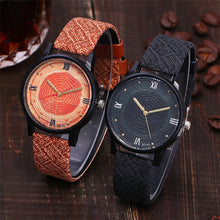 VANSVAR Womens Casual Wooden Wrist Watch