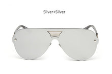 Rimless Mirrored Aviators