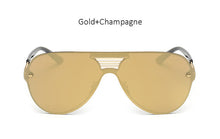 Rimless Mirrored Aviators
