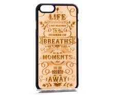 'The Meaning of Life" Wooden Phone Case for Various Models