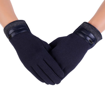 Men's One-Size-Fits-All Tactical Touch Driving Gloves
