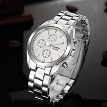 CUENA Mens Professional Watch with Stainless Band