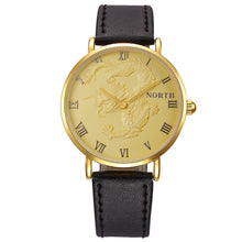 NORTH Fashion Mens Watch with Leather Band
