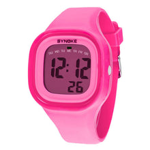 Women's Silicone LED Light Digital Sport Wrist Watch