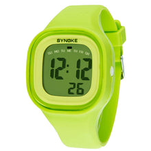 Women's Silicone LED Light Digital Sport Wrist Watch