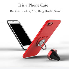 3 in 1 Shockproof Armor Phone Cases For iphone 7 6 6s Plus Case With Metal Stand