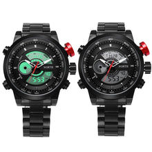NORTH Mens Calendar Watch with Steel Band