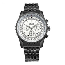 MEGIR Mens Watch with Stainless Steel Band