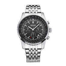 MEGIR Mens Watch with Stainless Steel Band
