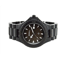 BEWELL Men's Natural Wooden Wristwatch with Case