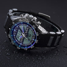 NORTH Mens Military Watch with Silicone Band