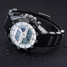 NORTH Mens Military Watch with Silicone Band