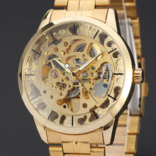 Mens Hollow Skeleton Watch