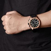 MEGIR Military Watch with Silicon Band