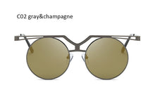Round Steampunk Vintage Sunglasses