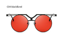 Round Steampunk Vintage Sunglasses
