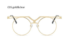 Round Steampunk Vintage Sunglasses