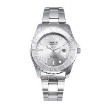 NORTH Mens Professional Watch with Stainless Steel Band