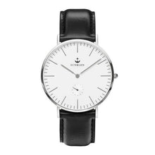 SUNBLON Men's Quartz Stainless Steel Dress Watch With Leather Band17sep19