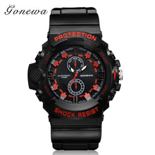 Mens Sports Watch with Silicone Band