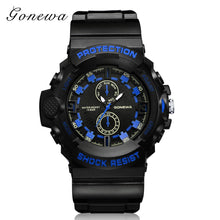 Mens Sports Watch with Silicone Band